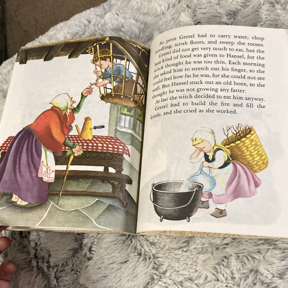 Vintage Little Golden book Hansel and Gretel NWOT - Picture 7 of 9
